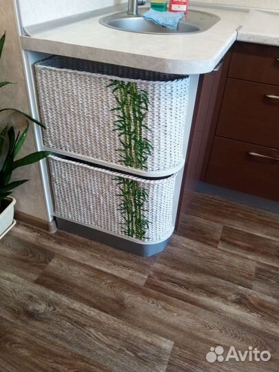 Плетеные изделия, короба, корзины, вазы