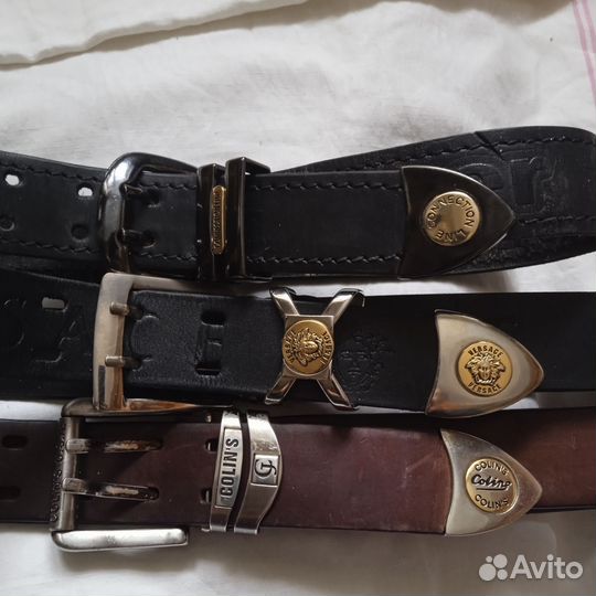 Мужской ремень Hugo Boss, Super кожаный