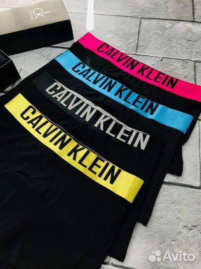 Трусы мужские боксеры calvin klein хлопок арт.255