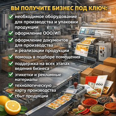 Бизнес производства лимонной кислоты со сбытом