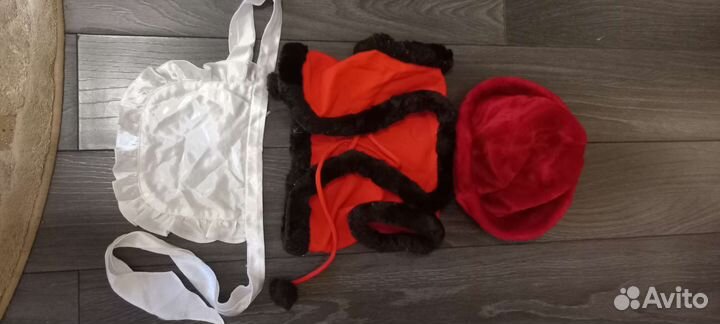 Карнавальный костюм красная шапочка