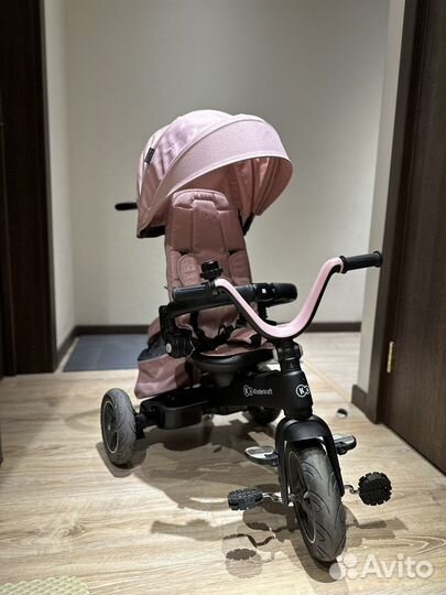 Детский велосипед с ручкой kinderkraft