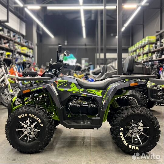 Квадроцикл motoland 200 wild track X PRO