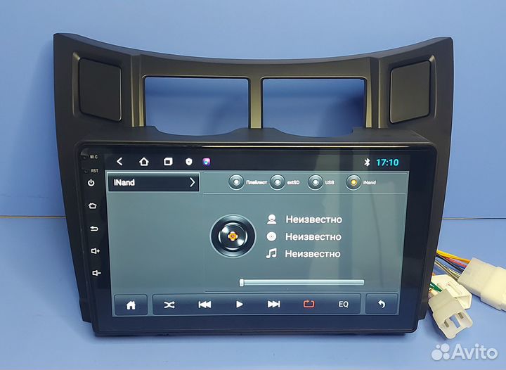 Магнитола android Toyota Vitz 2005+ 9