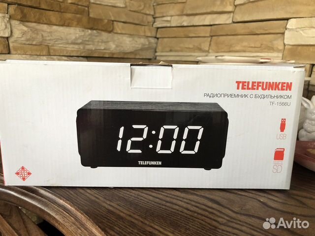 Радиоприемник с будильником Telefunken TF-1566U купить в Екатеринбурге ...