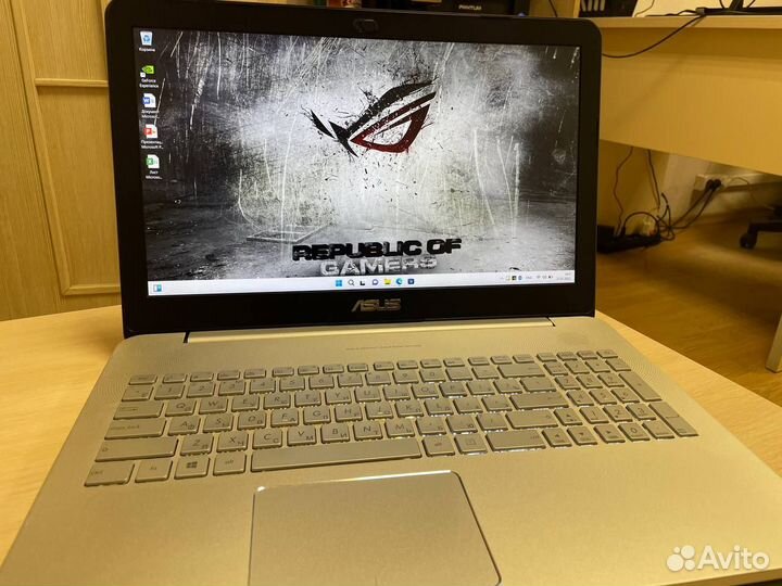 Игровой Asus i7 GTX 8GB SSD+HDD Full HD ips