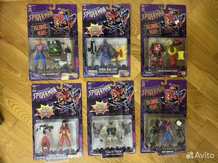 Toy Biz Человек паук 1994 marvel retro Toybiz