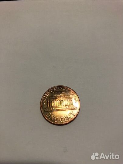 Монета 1 cent 2006 г.бронза