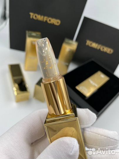 Tom ford бальзам Оригинал золото помада новая