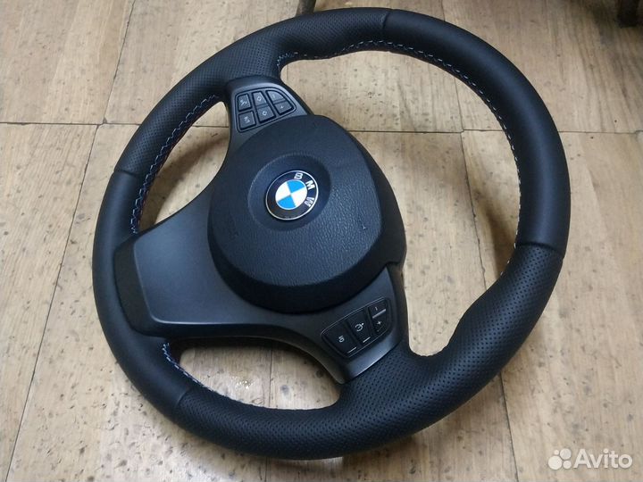Руль бмв X3 e83 X5 e53 Sport с аэрбегом