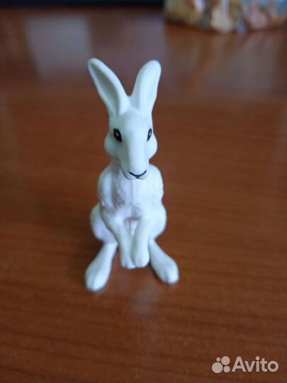 Игрушка киндер kinder заяц зайка беляк