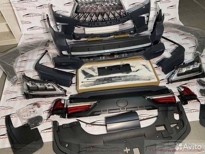 Рестайлинг Lexus 570 в 2016 год полный комплект G2