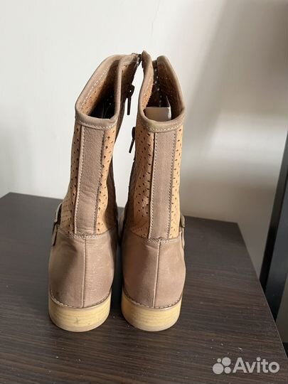 Сапоги кожа, полусапожки Conhpol Relax(Польша)