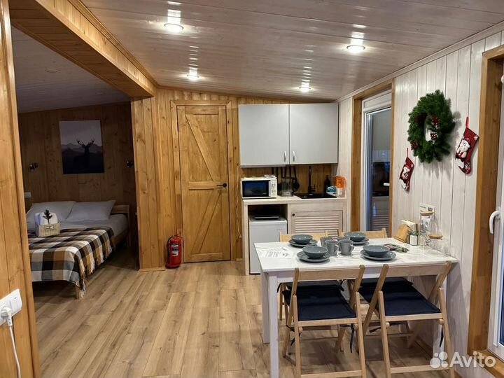 База отдыха в лесу