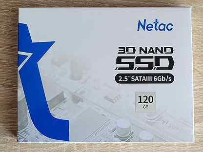Новый 2.5 SATA SSD 120gb Netac