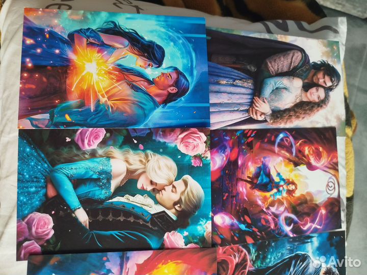 Мерч (открытки с автографом)