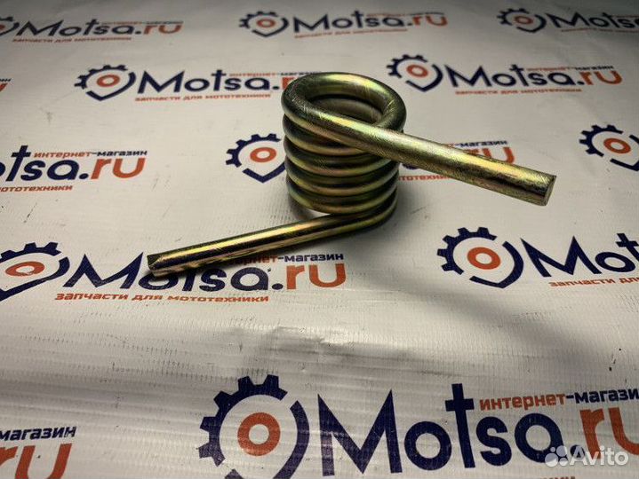 Пружина Буран катков короткая усиленная 8мм, права