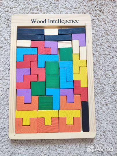 Деревянные развивающие игрушки