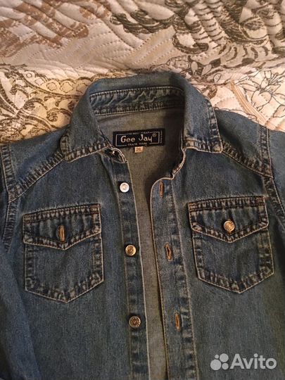 Джинсовая рубашка