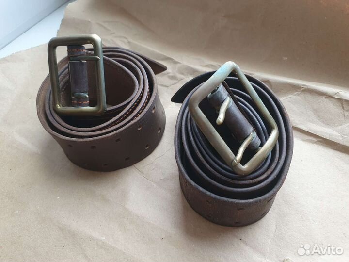 Офицерский ремень кожа СССР