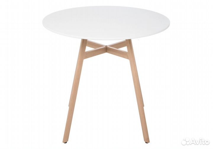 Обеденная группа Номиа 80 white - wood