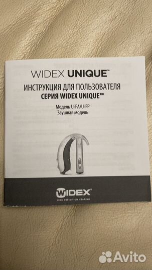 Слуховой аппарат widex unique