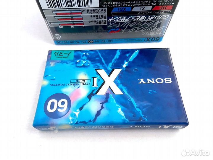 Аудиокассета кассета Sony X I 60 - 1994 г