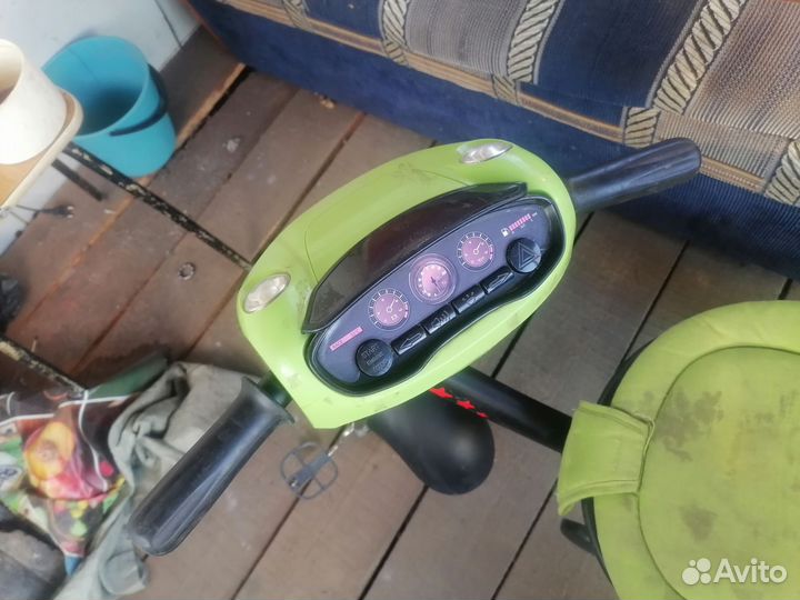 Детский велосипед с ручкой бу