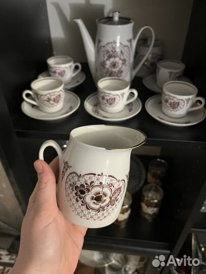 Кофейный сервиз фарфор СССР