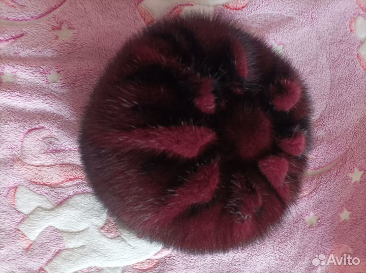 Шапка норковая женская