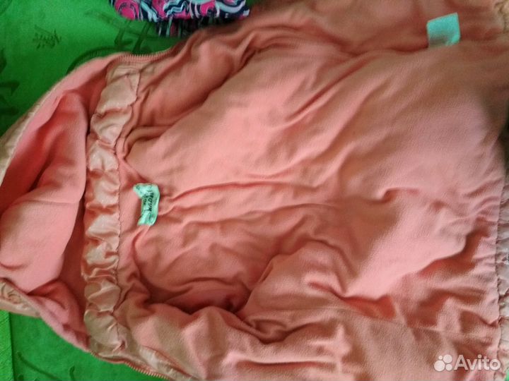 Куртка 130 см зима, холод.осень