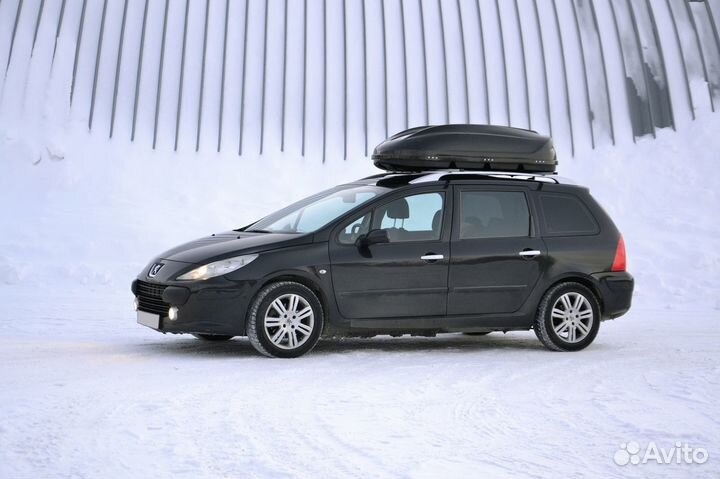 Автобокс багажник на крышу Peugeot 308