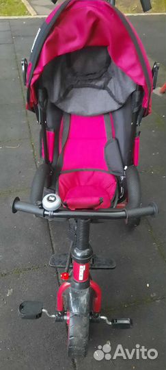 Трехколесный велосипед с родительской ручкой