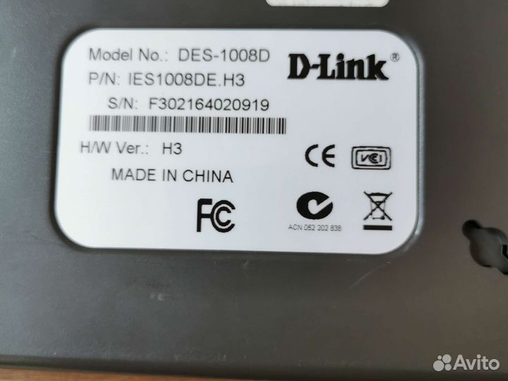 D-link des-1008d