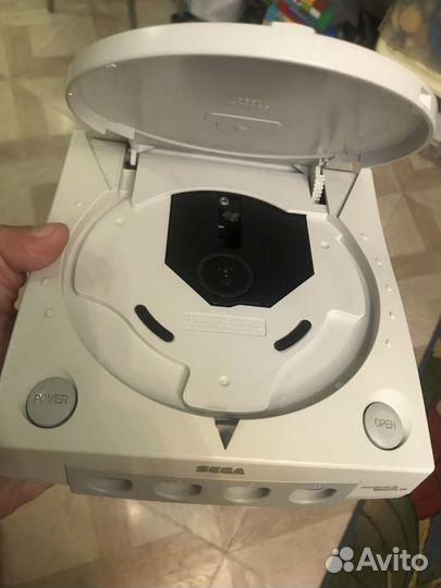 Приставка Sega DreamCast с коробкой