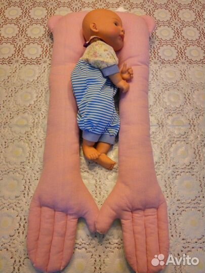 Подушка позиционер в наборе для новорожденного