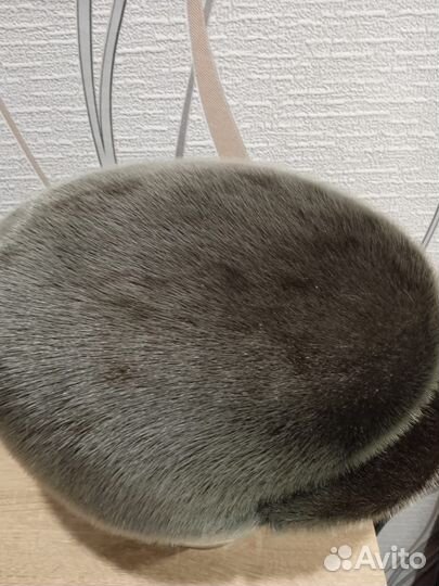 Норковая мужская шапка