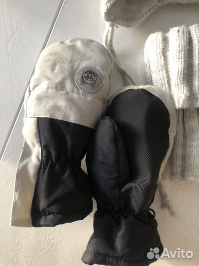 Комплект шапка и снуд детский