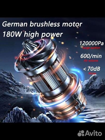 Автопылесос беспроводной