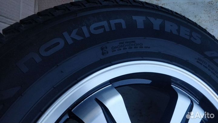 Колёса в сборе с азотом и балансировкой,сост.новое