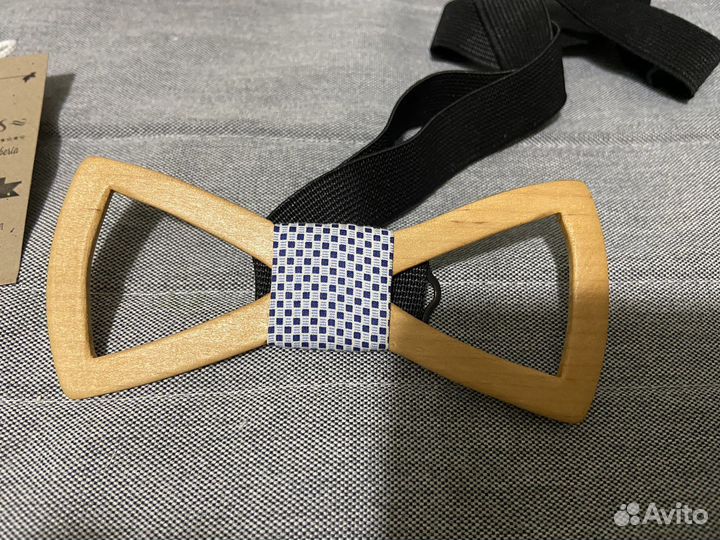 Деревянная бабочка TwinsBowTies