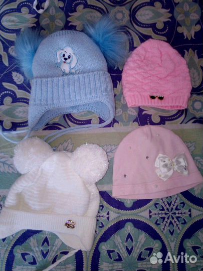 Шапочки для девочки