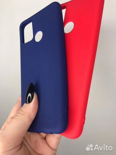 Чехол для huawei honor 9A цветной матовый