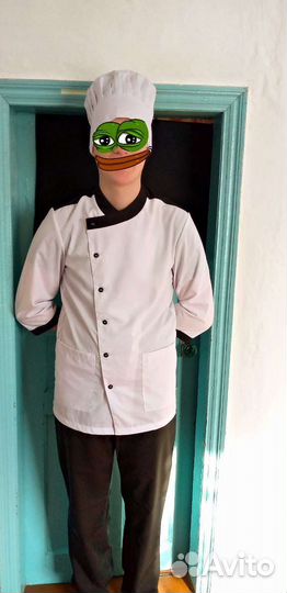 Костюм повара мужской Новый