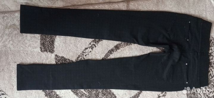 Штаны в клетку женские, скини S