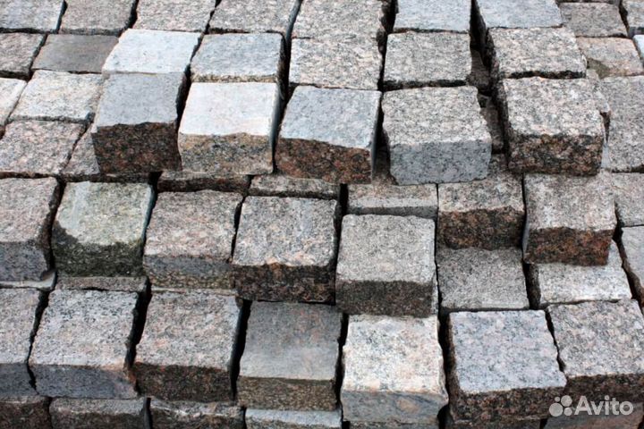 Брусчатка колотая гранит опт, укладка