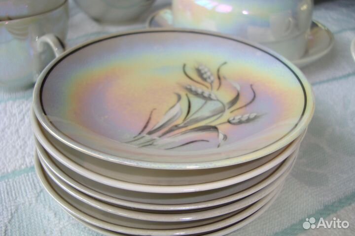 Чайный сервиз (фарфоровый гдр новый)