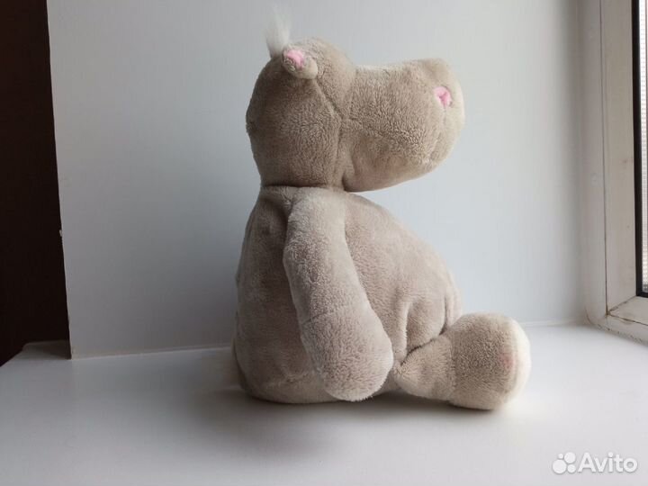 Мягкая игрушка Бегемот, 31 см