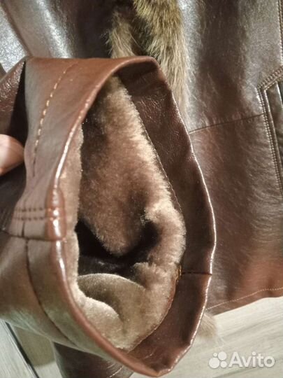 Дубленка натуральная мужская