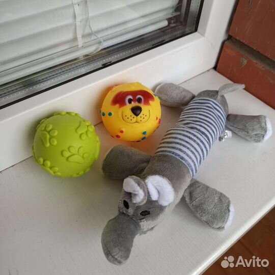 Игрушки (19шт) и товары для животных